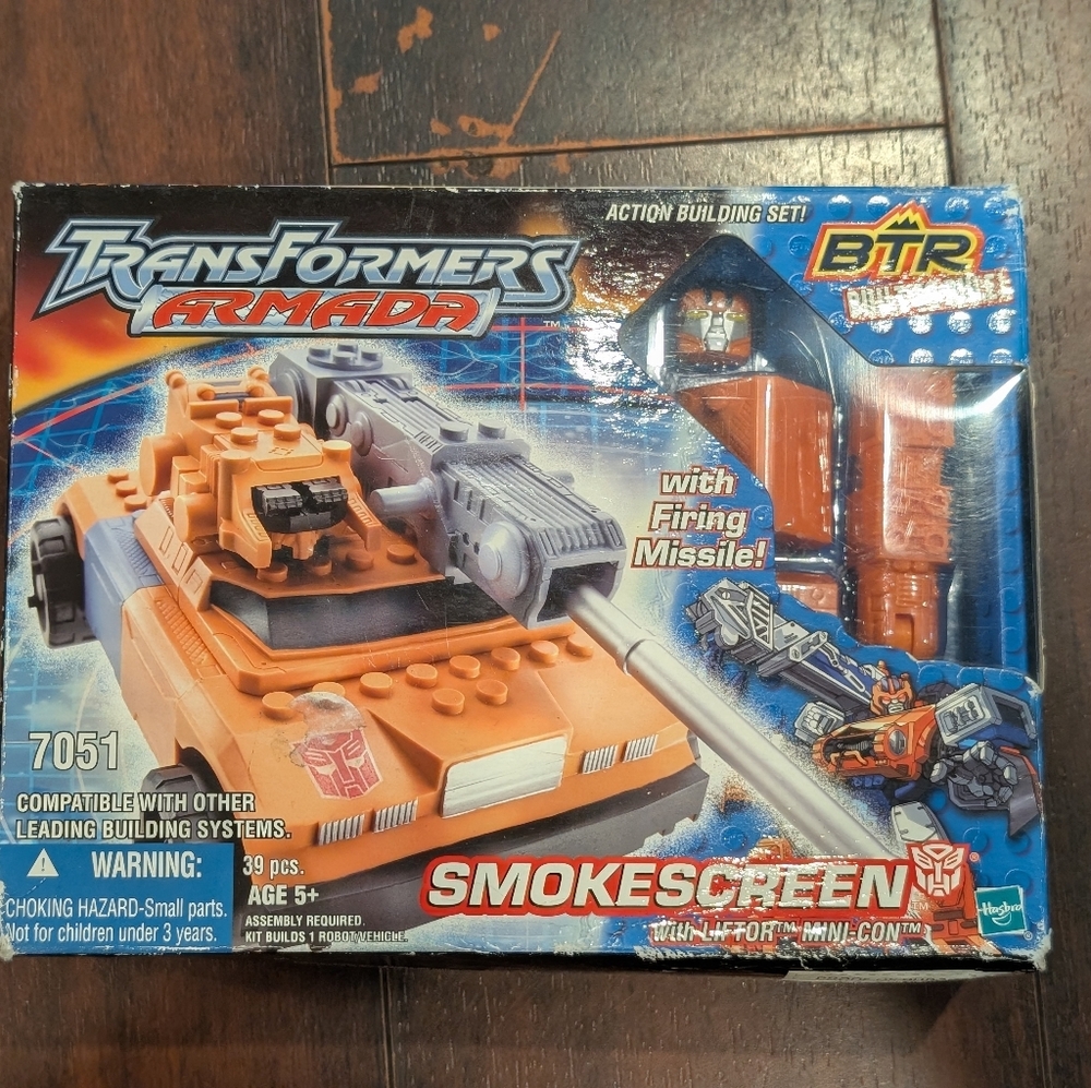 Armada BTR Smokescreen Building Set - Orange